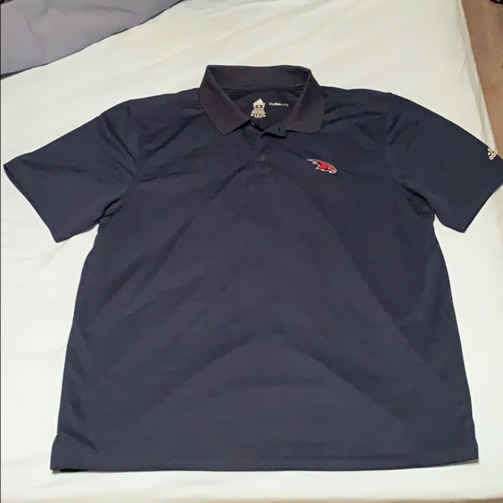 Adidas Climalite Atlanta Hawks golf shirt EUC